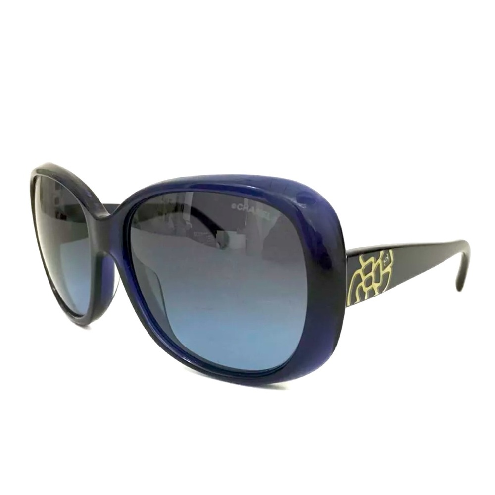 Chanel Blue Sunglasses, 100% Authentic